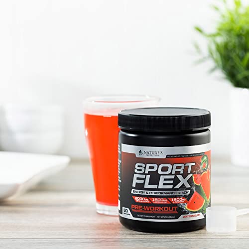 Pre Workout Powder with Beta Alanine, L-Citrulline & L-Arginine | PreWorkout Energy Powder Nature's NutritionBuy Supplements Australia