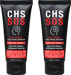 CHS SOS Warming Relief Cream – High Potency Capsaicin Topical for Abdominal & Muscle Discomfort – Soothing Warming Sensation for Targeted Comfort – Fast-Acting, Non-Greasy Formula – 1.5 oz x 2pack CHS SOSBuy Supplements Australia