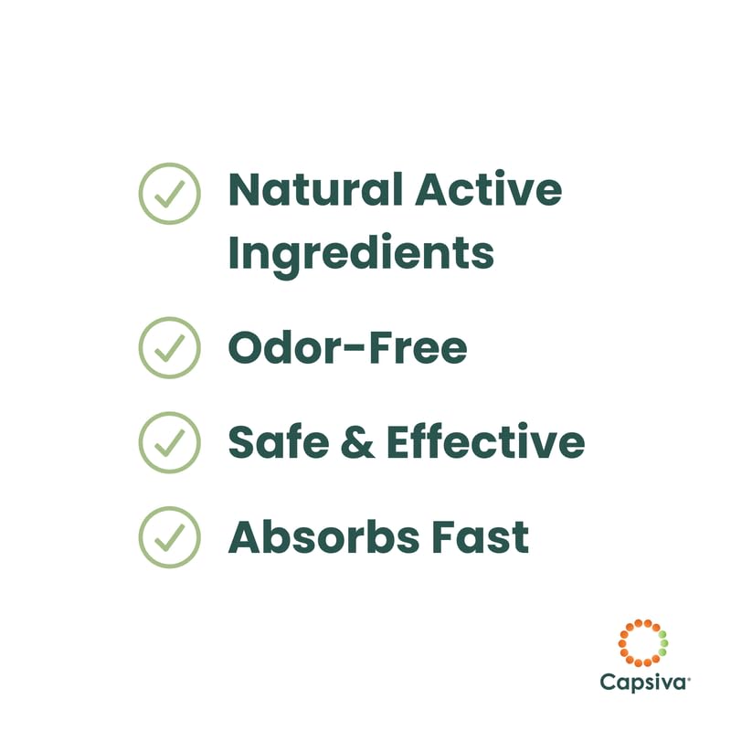 Capsiva Pain Relief Topical 3oz Tube, 2 Pack, for Your Hands, Neck, Back, Joints, Non-Greasy, No Burn, Odor Free, Homeopathic Active Ingredients, Contains Capsaicin & Arnica, Absorbs Fast CapsivaBuy Supplements Australia