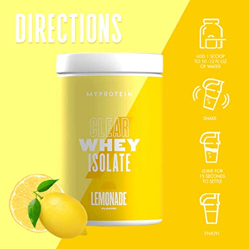 Myprotein® - Clear Whey Isolate - Whey Protein Powder - Naturally Flavored Drink Mix MyproteinBuy Supplements Australia