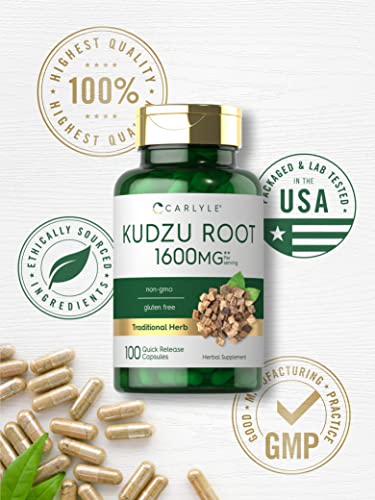 Carlyle Kudzu Root | 100 Extract Capsules | Non-GMO and Gluten Free Formula CarlyleBuy Supplements Australia
