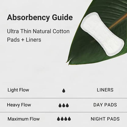 Veeda Ultra-Thin Absorbent Day Pads with 100% Natural Cotton Top Sheet are Always Chlorine VeedaBuy Supplements Australia