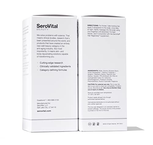 SeroVital Hair Regeneres Advanced Healthy Hair Growth Bundle SerovitalBuy Supplements Australia