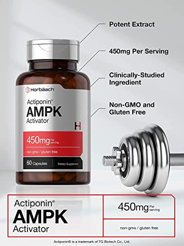 AMPK Metabolic Activator 450 mg | 60 Capsules | Non-GMO, Gluten Free | Jiaogulan Gynostemma HorbäachBuy Supplements Australia