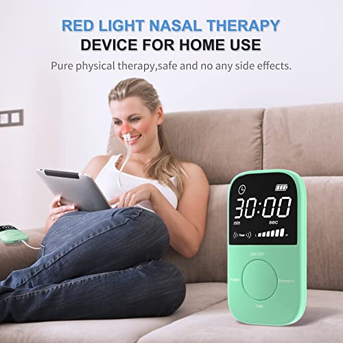 LASEPREHT Red Light Nasal Therapy Device, 650nm Red Light Device for Nose Sore Throat LASEPREHTBuy Supplements Australia