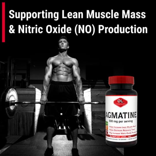 Olympian Labs Agmatine 500 mg per Serving, 60 Vegetarian Capsules