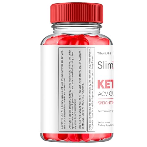 (3 Pack) SlimX Keto ACV Gummies, SlimX Keto ACV Advanced Weight Loss 1000MG Apple Titan LabsBuy Supplements Australia