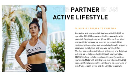CELSIUS Energy Drink |Functional Essential Energy Drink Peach Vibe, Tropical and Arctic BETRULIGHTBuy Supplements Australia