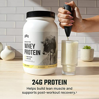 Levels Grass Fed 100% Whey Protein, No Hormones, Vanilla Bean, 2LB Levels NutritionBuy Supplements Australia