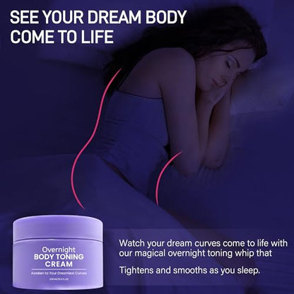 Belly Firming Cream, Overnight Toning Body Cream - Skin Tightening & Cellulite Cream COSINGKINBuy Supplements Australia