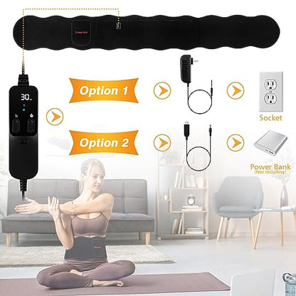 Streamlet Red Light Therapy Belt, 120 LED Combo 660nm 850nm Wearable Red Light Therapy StreamletBuy Supplements Australia