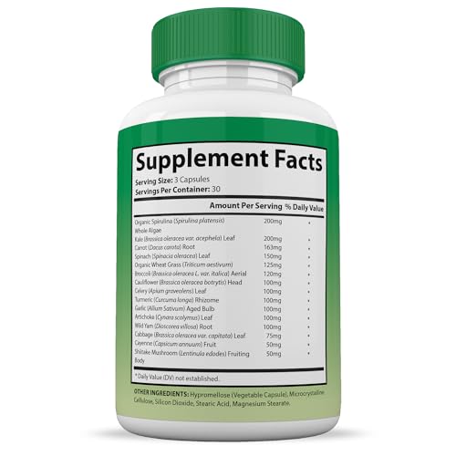 (4 Pack) Vital Fruits and Veggies Supplement Whole Food Red & Green Superfoods Justified LaboratoriesBuy Supplements Australia