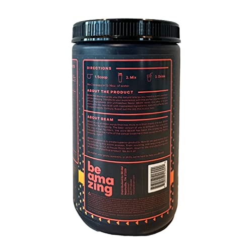 BEAM Pre-Workout Powder | Vegan Energy Booster Powdered Drink with All-Natural BEAMBuy Supplements Australia