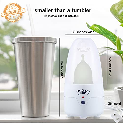Pixie Menstrual Cup & Disc Steamer Sterilizer - Ranked 1 for The Best Steamer - Kills 99.9% of Germs Pixie CupBuy Supplements Australia