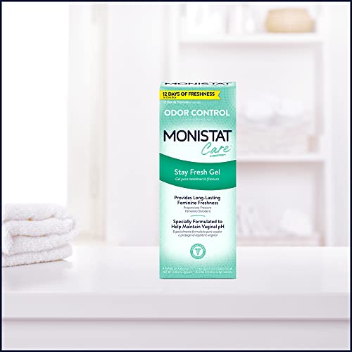 Monistat Stay Fresh Gel, Odor Eliminating Gel for Feminine Care, Fragrance Free Vaginal Gel, Prefilled MonistatBuy Supplements Australia