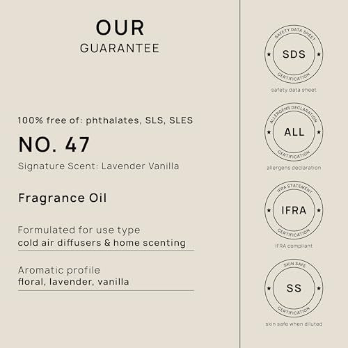 VINEVIDA [4 Fl Oz] Lavender Vanilla Fragrance Oil for Cold Air Diffusers, Essential Oils for Diffuser Oil Refill VINEVIDABuy Supplements Australia