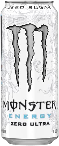 Monster Energy Zero Ultra, Sugar Free Energy Drink, 16 Ounce (Pack of 15) Monster EnergyBuy Supplements Australia