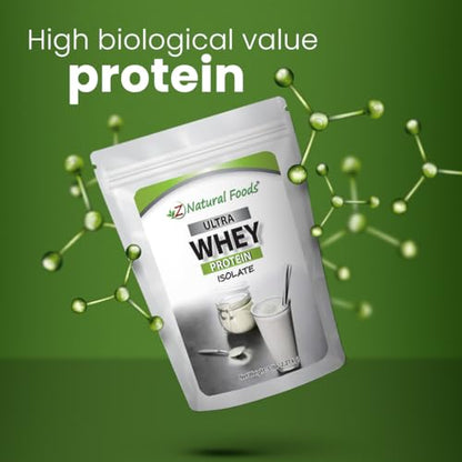 Z Natural Foods Whey Protein Powder Isolate, Unsweetened Protein Powder Enriched Z Natural FoodsBuy Supplements Australia