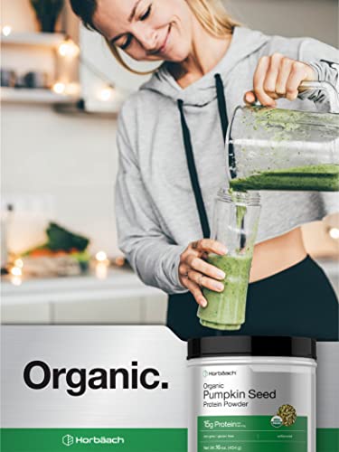 Pumpkin Seed Protein Powder Organic | 16 oz | Vegetarian, Gluten Free, and Non-GMO HorbäachBuy Supplements Australia