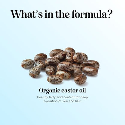 Hexane Free Organic Castor Oil - USDA Organic Castor Oil for Body Detox Hair Growth & Skin Care Maple HolisticsBuy Supplements Australia