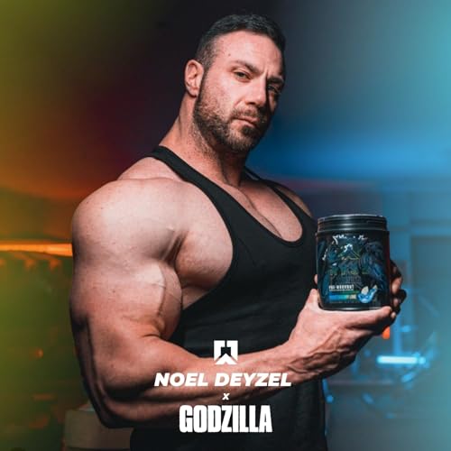 Ryse Noel Deyzel x Godzilla Pre Workout | Intense Pumps, Energy, & Focus | Citrulline & Beta RYSE Up SupplementsBuy Supplements Australia