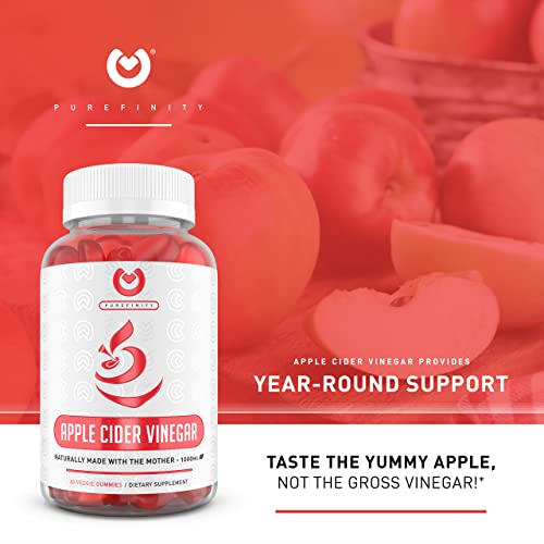 PUREFINITY Apple Cider Vinegar Gummies – Raw, Natural, Unfiltered ACV from The Mother PUREFINITYBuy Supplements Australia