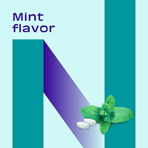 Nicorette 4 mg Mini Nicotine Lozenges to Quit Smoking - Mint Flavored Stop NicoretteBuy Supplements Australia