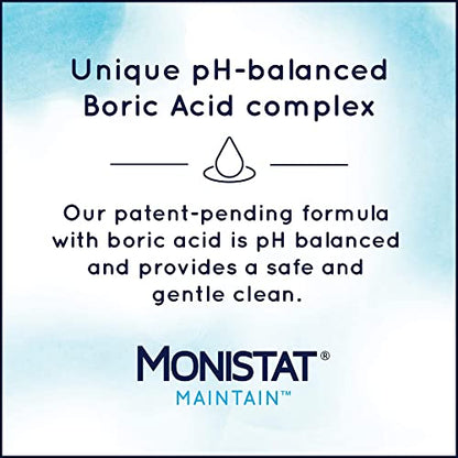 Monistat Boric Acid Feminine Cleanser, Fragrance Free Feminine Wash, 16 Fl Oz, 1 Pack MonistatBuy Supplements Australia