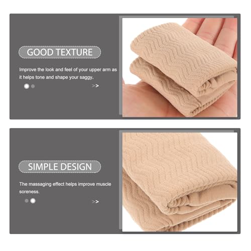 Healifty upper arm sleeves 1 Pair Elastic Compression Arm Sleeves Slimming Improve Shaper HealiftyBuy Supplements Australia