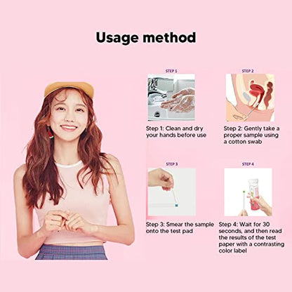 Yeast Infection Test,Vaginal Health pH Test Strips, Feminine PH Test, Monitor Vaginal Intimate Health PilipaneBuy Supplements Australia