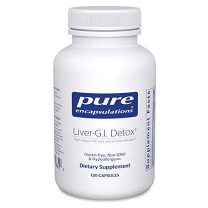 Pure Encapsulations Liver-G.I. Detox | Support for Liver and Gastrointestinal Detoxification