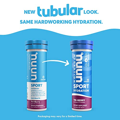 Nuun Sport Electrolyte Tablets for Proactive Hydration, Mixed Citrus Berry Flavors, 4 Pack NuunBuy Supplements Australia