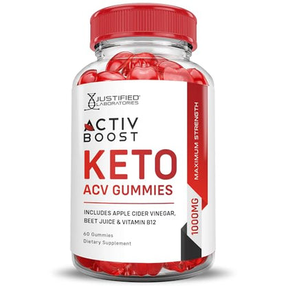 (5 Pack) Activboost Keto ACV Gummies Advanced Formula 1000MG Active Boost Justified LaboratoriesBuy Supplements Australia