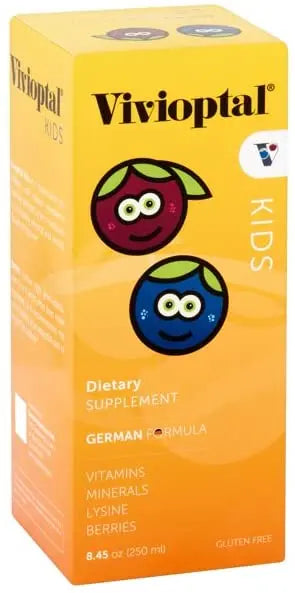 Vivioptal Kids, Liquid Multivitamin & Multiminerals Supplement, Berries, 8.45 Fl Oz Aus HealthcareBuy Supplements Australia