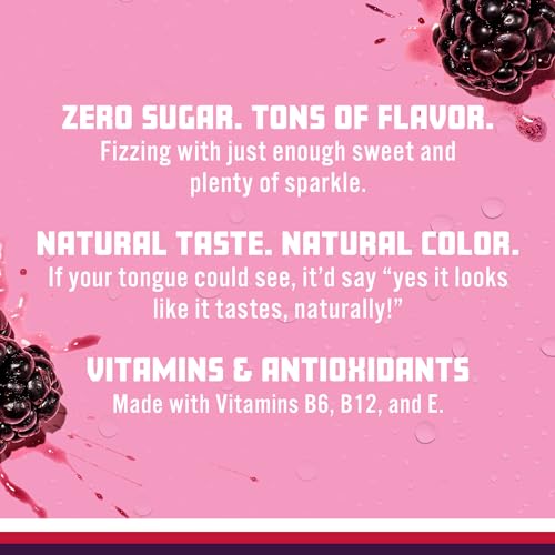 Sparkling Ice, Black Raspberry Sparkling Water, Zero Sugar Flavored Water, with Vitamins Sparkling ICEBuy Supplements Australia