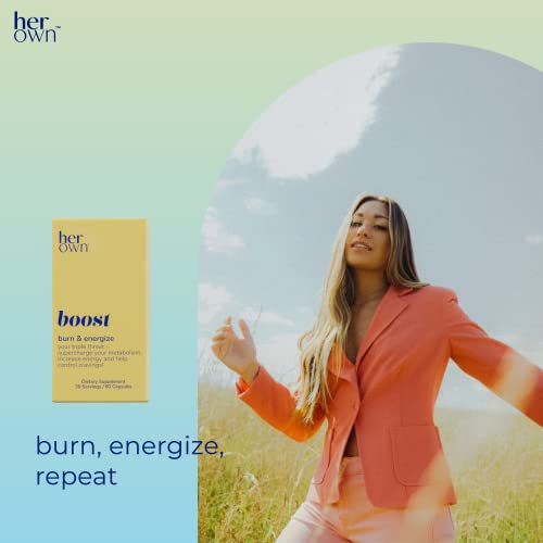 her own Boost, Helps Boost Energy, Supports Metabolism, Proprietary Thermogenic Blend her ownBuy Supplements Australia