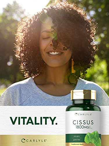 Carlyle Cissus Quadrangularis 1800mg | 200 Capsules | Traditional Herb Extract CarlyleBuy Supplements Australia