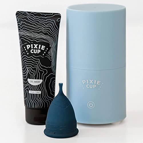 Pixie Menstrual Cup & Disc Steamer Sterilizer 2.0 - Kills 99.9% of Germs with Cleaner Steam Pixie CupBuy Supplements Australia