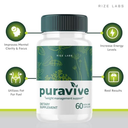 (3 Pack) Puravive Weight Health Pills, Puravive Capsules Reviews Supplement rize labsBuy Supplements Australia