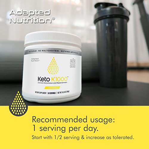 Hi-Lyte Keto K1000 Electrolyte Powder | Lemonade | Hydration Supplement Drink Mix Hi-LyteBuy Supplements Australia