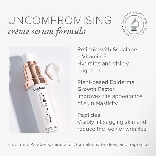 SeroVital Beauty RetinAll Daily Serum – Redefining Retinol – Retinoid Skin Serum SerovitalBuy Supplements Australia