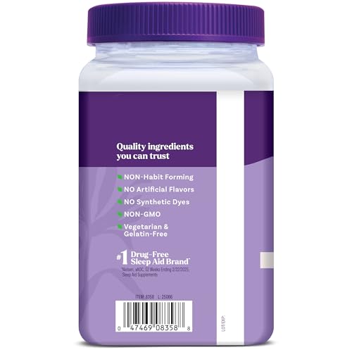 Natrol Sleep & Restore Magnesium Glycinate Blend Gummies, Magnesium for Sleep Aids for Adults, Melatonin-Free, Cherry Flavored, 30 Day Supply NatrolBuy Supplements Australia