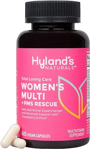 Hyland's Naturals Total Loving Care Multivitamin for Women + PMS Rescue - 60 Vegan 