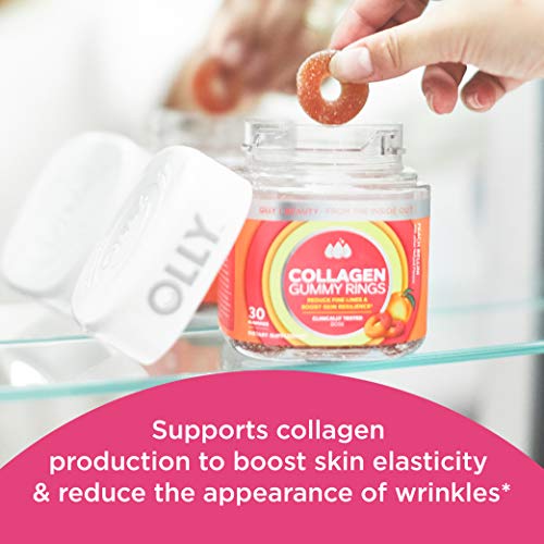 OLLY Collagen Gummy Rings, 2.5g of Clinically Tested Collagen, Boost Skin Elasticity & Reduce OLLYBuy Supplements Australia