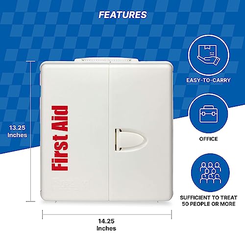 First Aid Only 1000-FAE-0103 50-Person SmartCompliance OSHA First Aid Kit First Aid OnlyBuy Supplements Australia