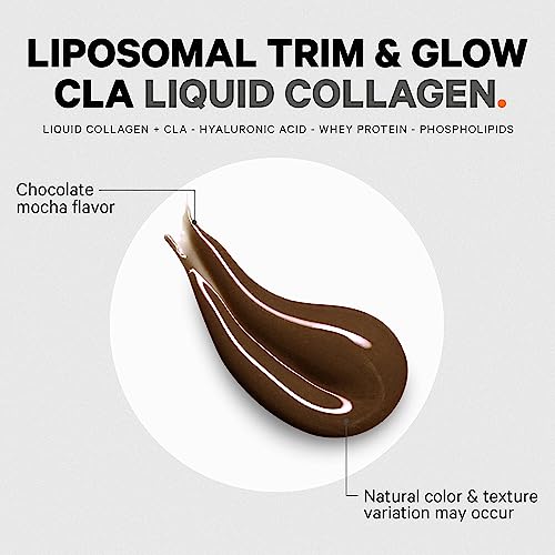 Codeage Liquid Collagen Supplement Chocolate Flavor, Beauty Trim & Glow Liposomal CodeageBuy Supplements Australia