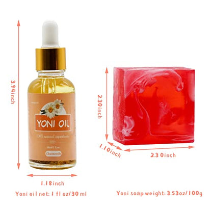 Yoni Soap Bar Yoni Oil Set Of 3, Vaginal Wash Eliminates Odor Ph Balance for Women, Feminine Wash tovaginshBuy Supplements Australia