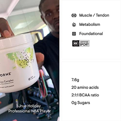 Thorne Amino Complex - Clinically Validated EAA & BCAA Powder for Lean Muscle & Energy ThorneBuy Supplements Australia