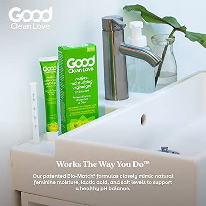Good Clean Love Restore Moisturizing Vaginal Gel, pH-Balanced, Water-Based with Aloe Vera & Lactic Acid Good Clean LoveBuy Supplements Australia